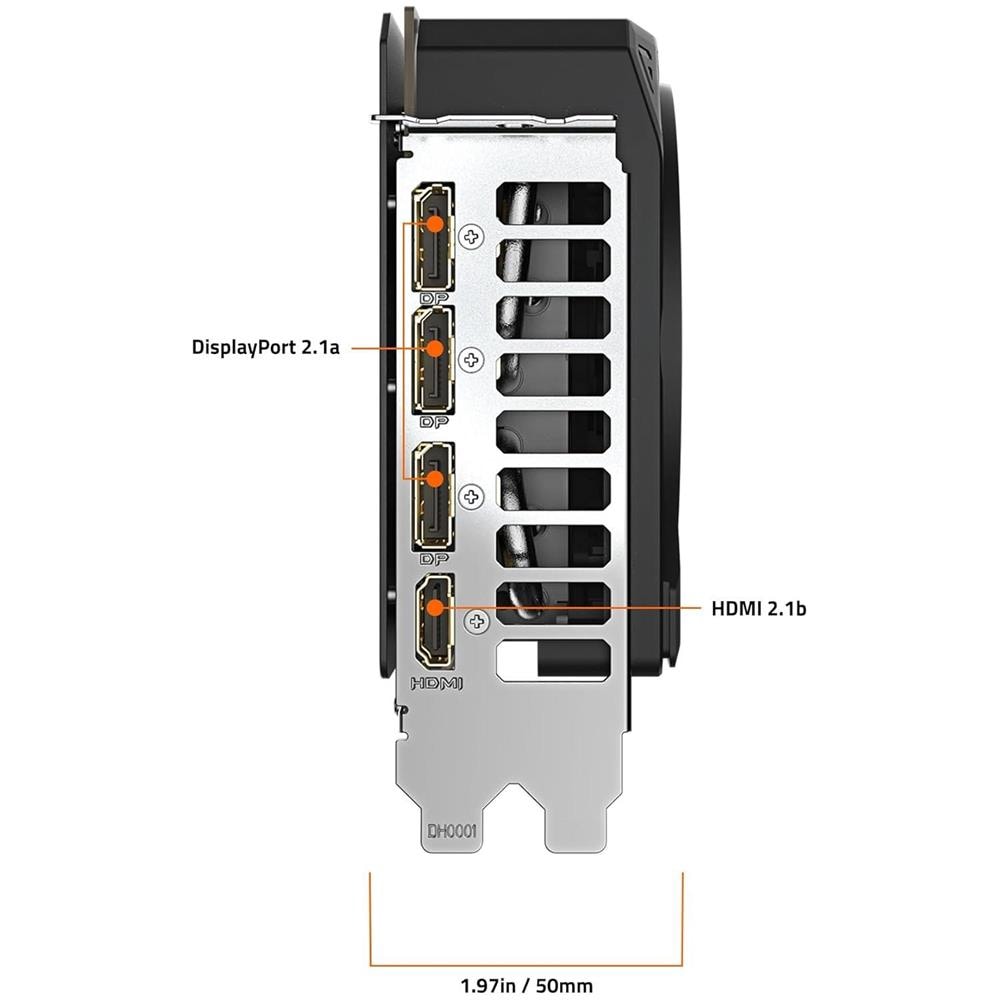 GeForce RTX 5070 Ti GV-N507TWF3-16GD WINDFORCE SFF 16G GDDR7 1 x HDMI PCI Express 5.0 - Foto 5