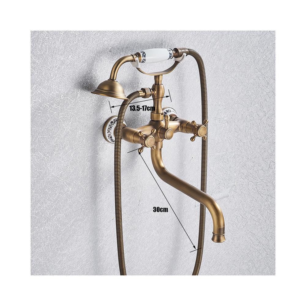 Rubinetto per vasca, Blackswan, tipo M40.2, modello bronzo antico, misura 30 cm - Foto 4