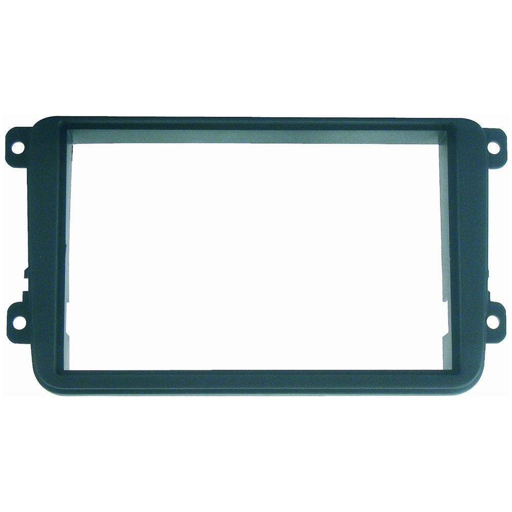 Adattatore autoradio 03462 Mascherina 2ISO grigio Seat Skoda VW - Foto 1