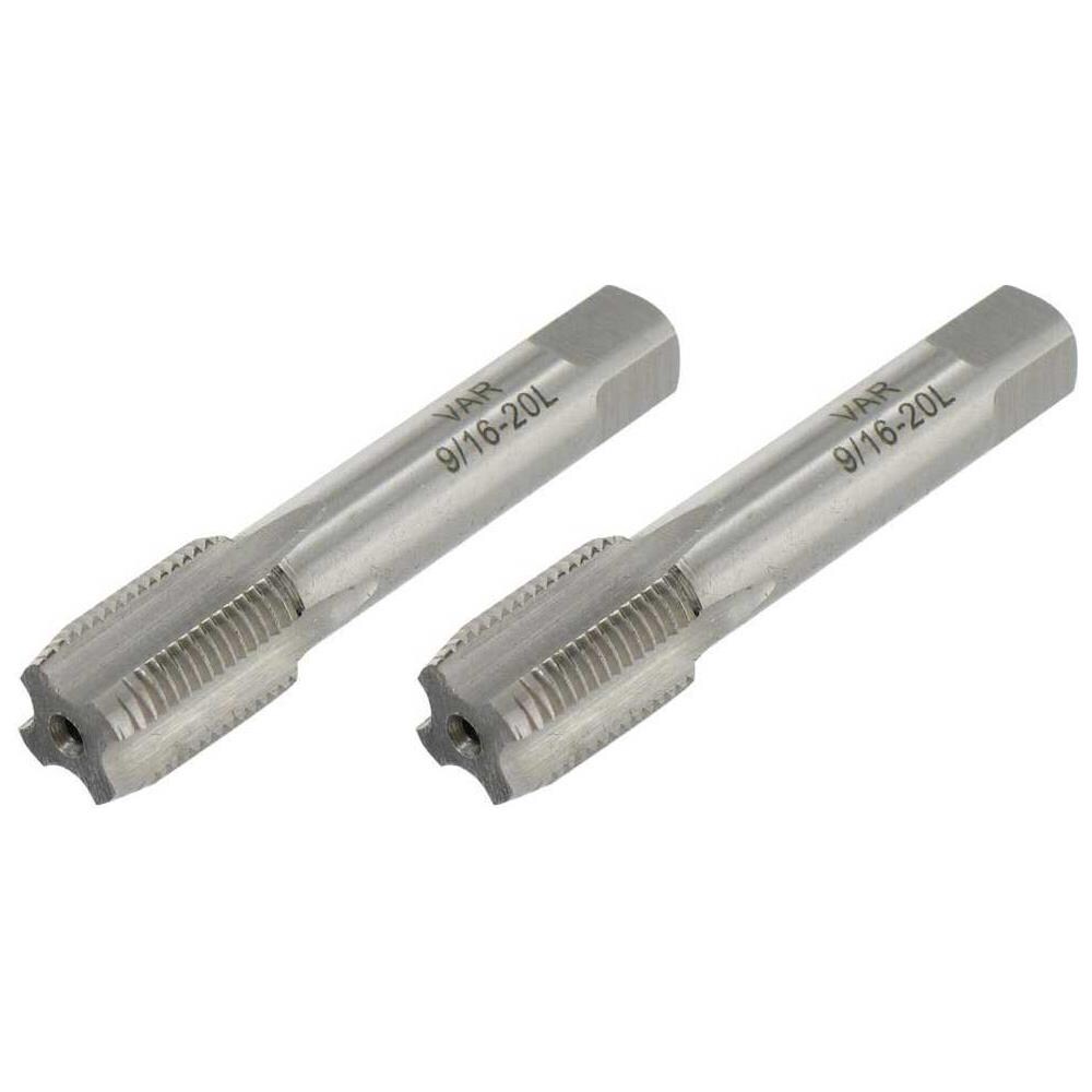 Strumenti Set Of 2 Crank Taps Manutenzione 9/16 Inches X 20 Mm - Foto 1