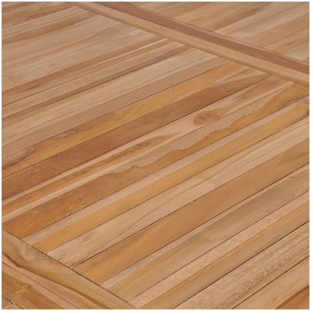 Tavolo Da Pranzo Per Esterni 200x100x77 Cm Massello Di Teak - Foto 2