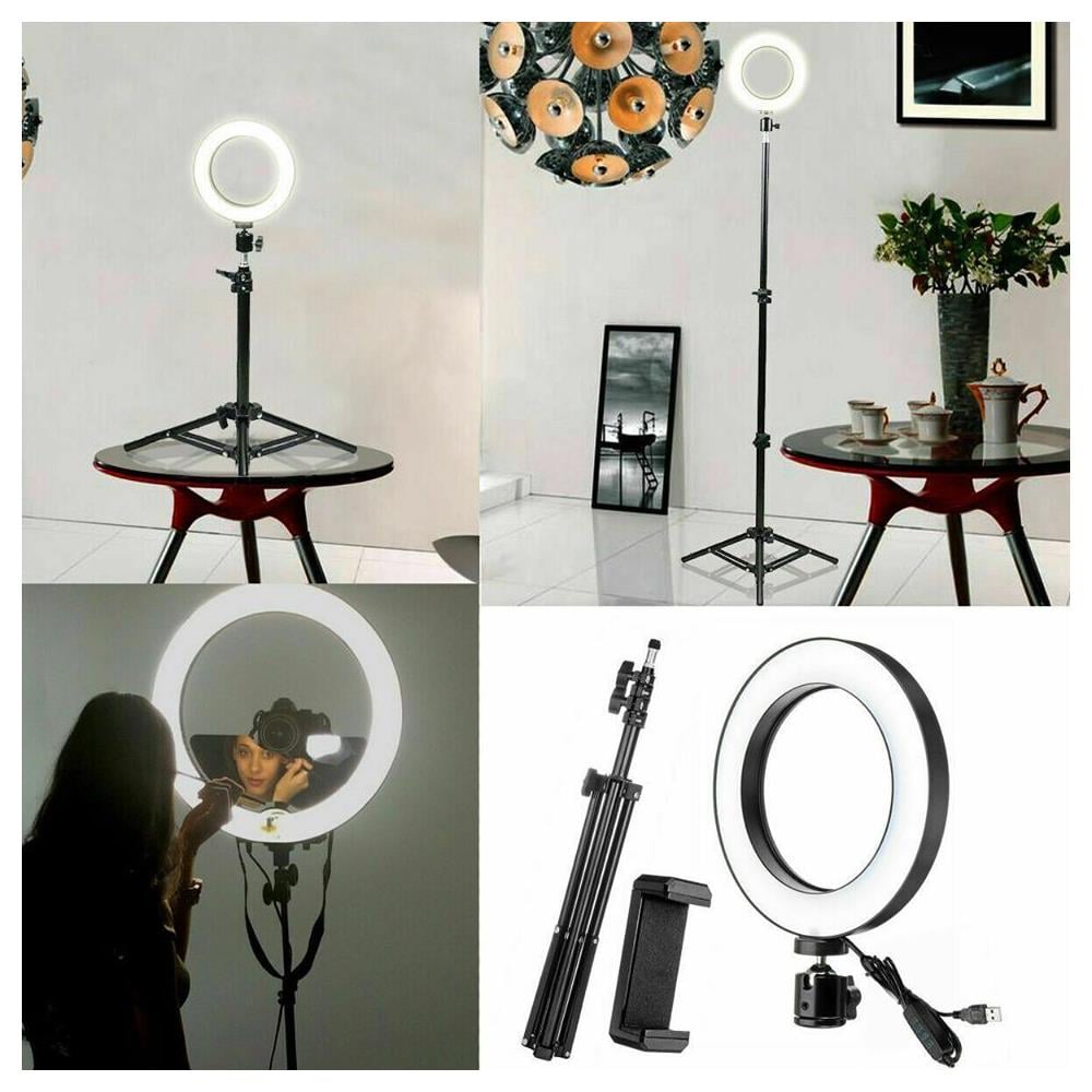 Luce Ad Anello 30cm Per Smartphone Con Treppiede 190cm Led Ring Fill Light Professionale - Foto 1