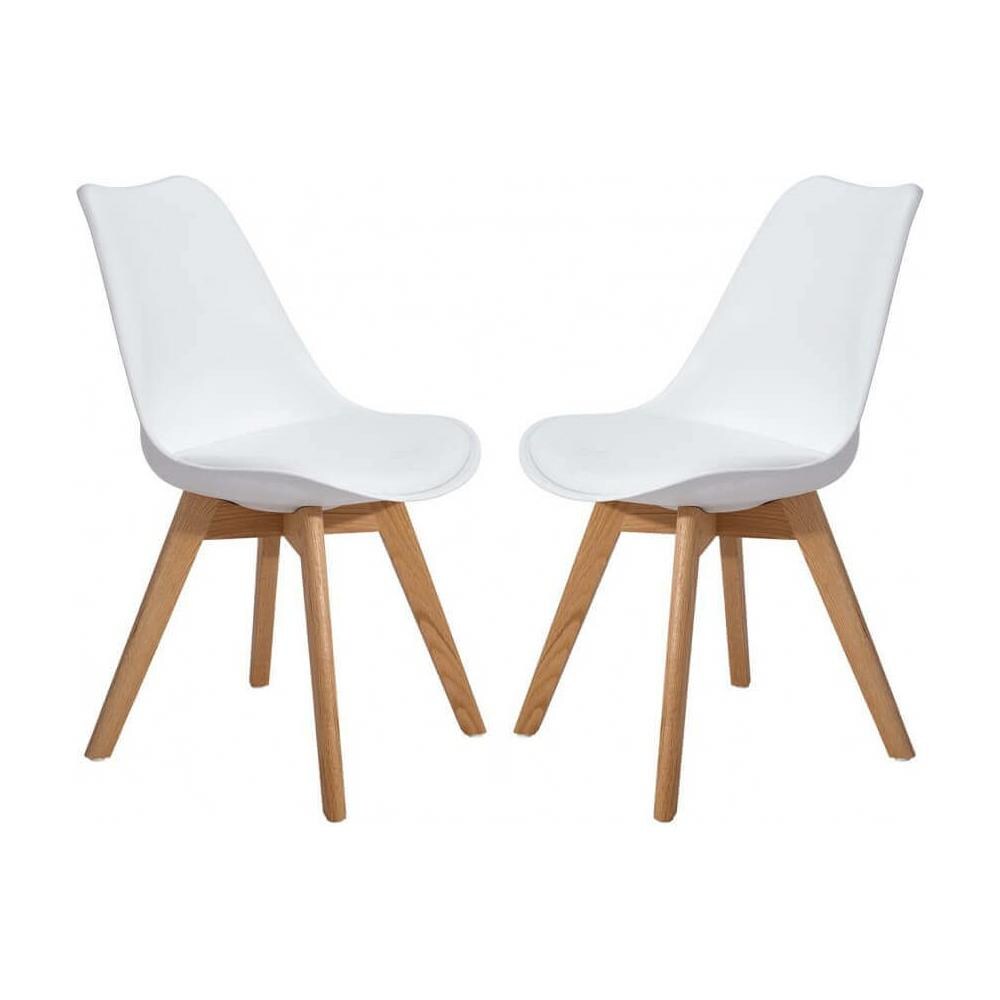 Margot - Sedia Nordica Imbottita Set Da 2 - Foto 1