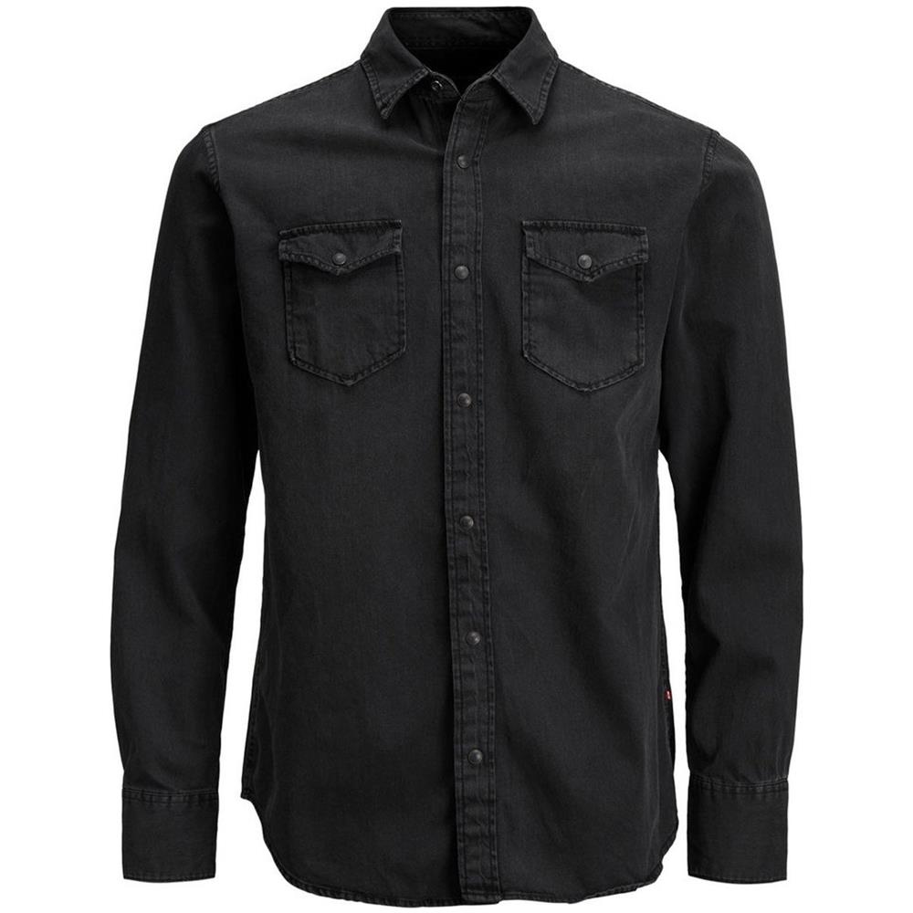 Marchio: Jack Jones - Genere: Uomo - Tipologia: Camicie - < colore: Nero, Taglia: Xs - Foto 1