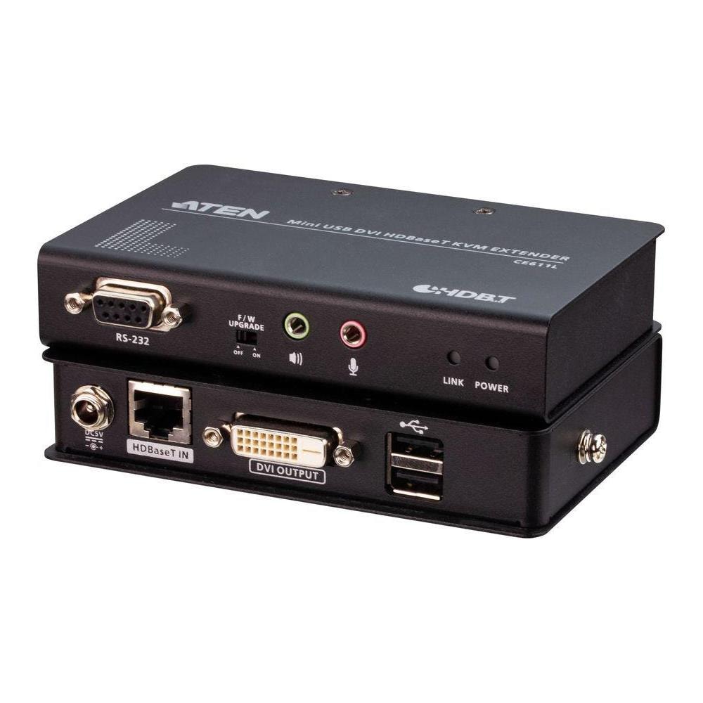 IDATA CE-611 - Estensore KVM Mini USB DVI HDBaseT CE611 - Foto 1