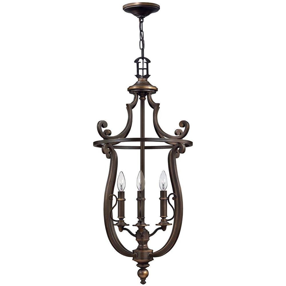 Lampada Da Soffitto A 4 Luci Bronzo Antico, E14 - Foto 1