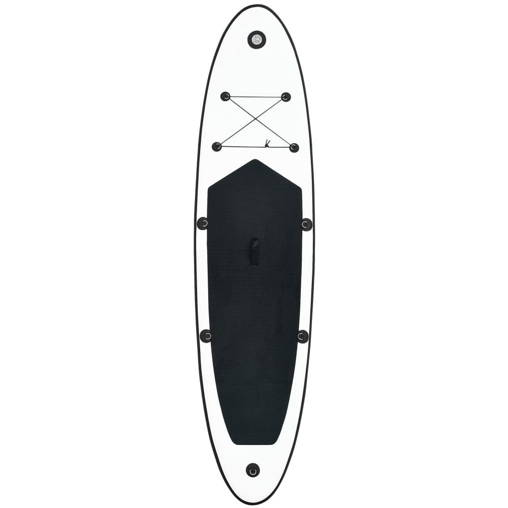 Set Tavola Gonfiabile Da Sup Nero E Bianco - Foto 3