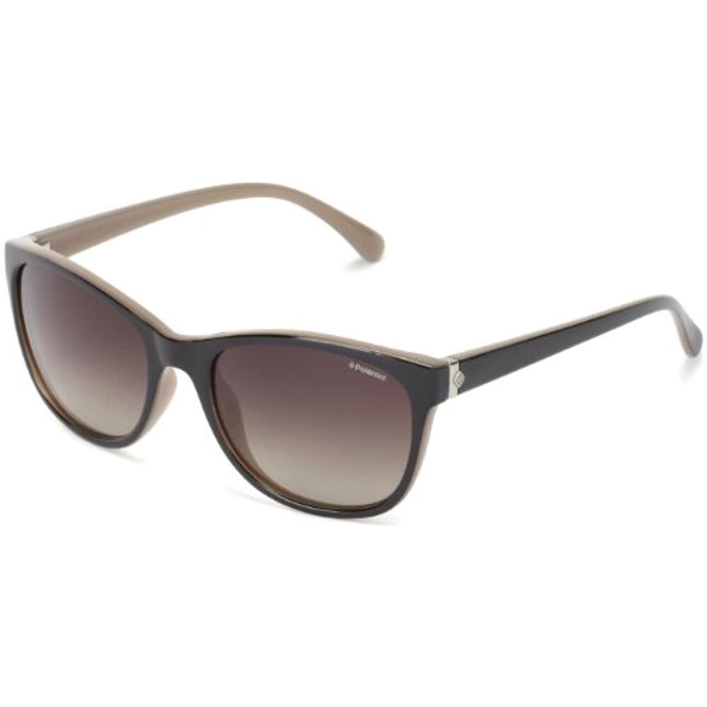 P8339 La Occhiali, Lenti: Brown Shaded Polarized, Montatura: Black (kih), 55 Donna - Foto 1