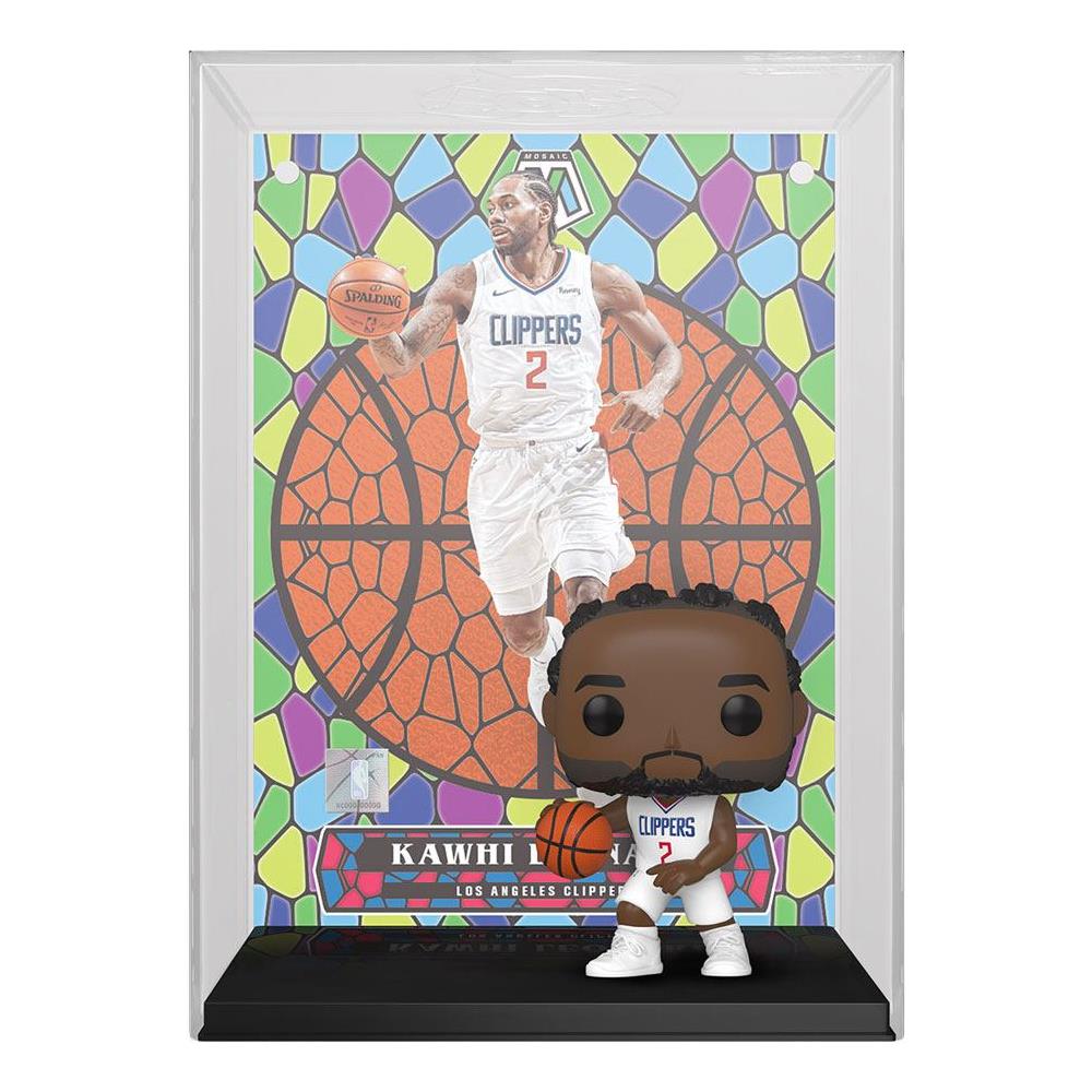Nba Pop! Trading Cards Vinyl Figure Kawhi L (mosaic) 9 Cm - Foto 1