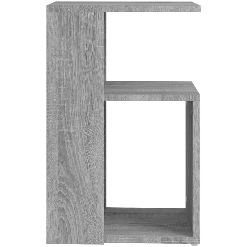 Tavolino Da Salotto Grigio Sonoma 36x30x56 Cm Legno Multistrato - Foto 3
