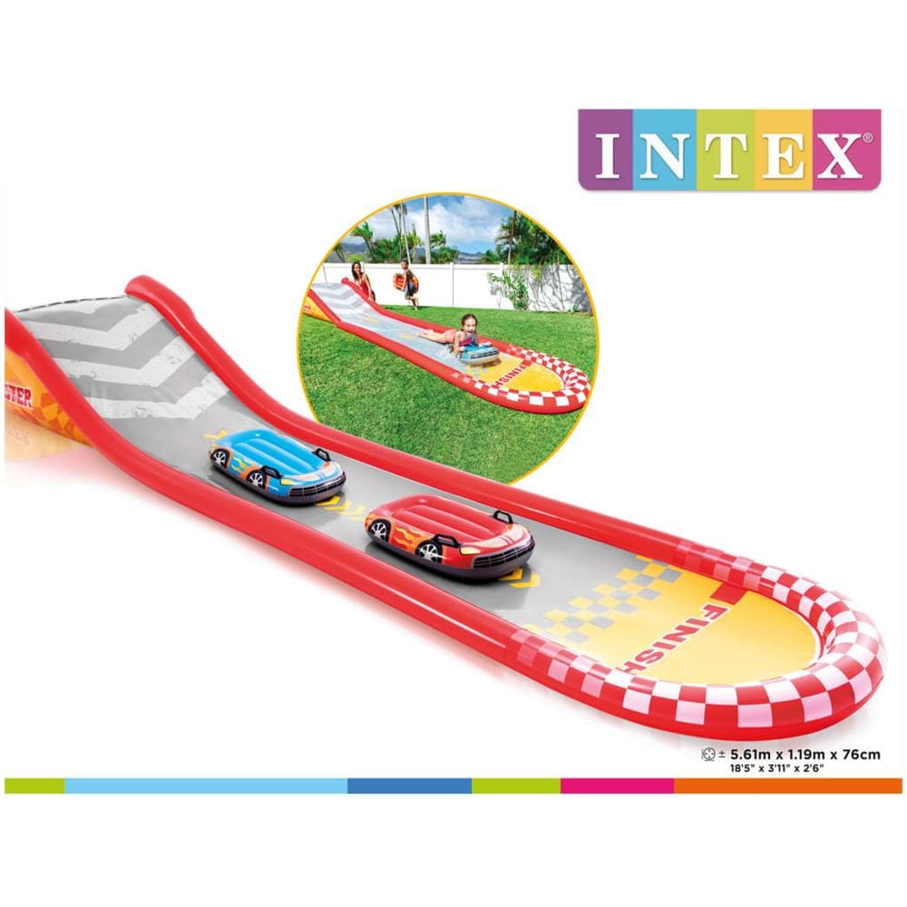 Scivolo D'acqua Racing Fun 561x119x76 Cm - Foto 2