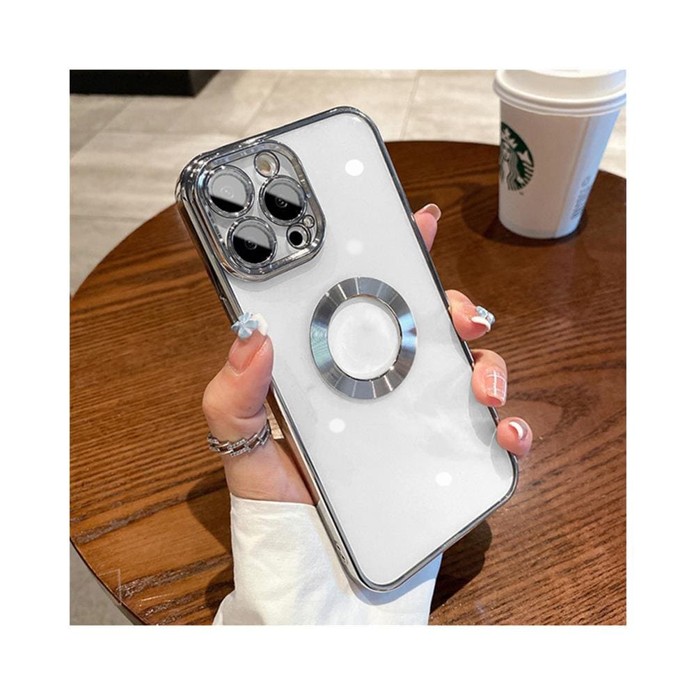 Custodia Per Telefono Con Protezione Dell'obiettivo Della Fotocamera Silver  Iphone14 - Foto 6