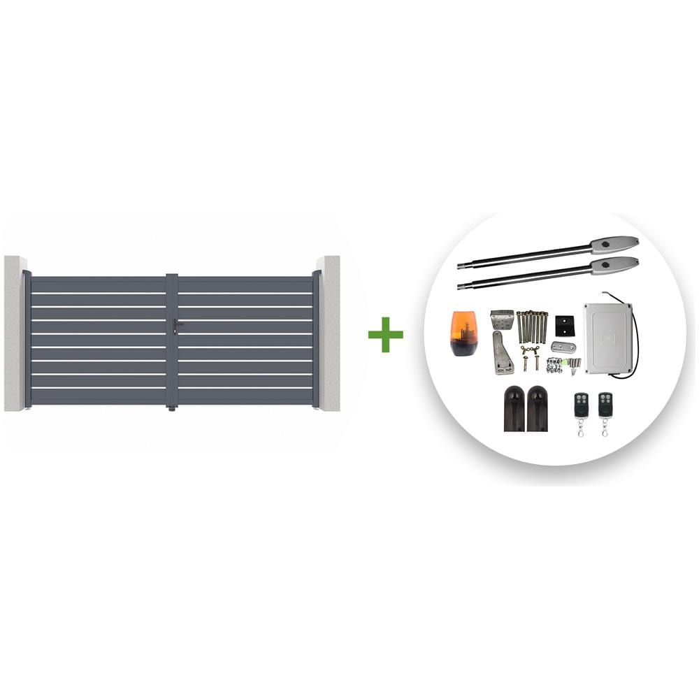 Cancello A Battente Elettrico 4m Vogel H. 140 + Tanker B250 - Foto 1