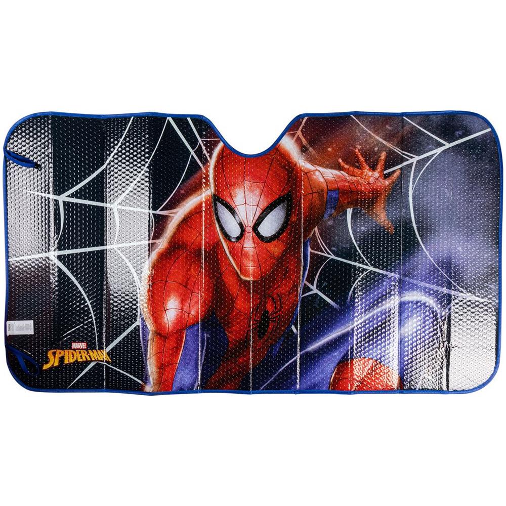 Parasole Anteriore Parabrezza Auto Spiderman Uomo Ragno Super Eroe 130x70cm - Foto 3