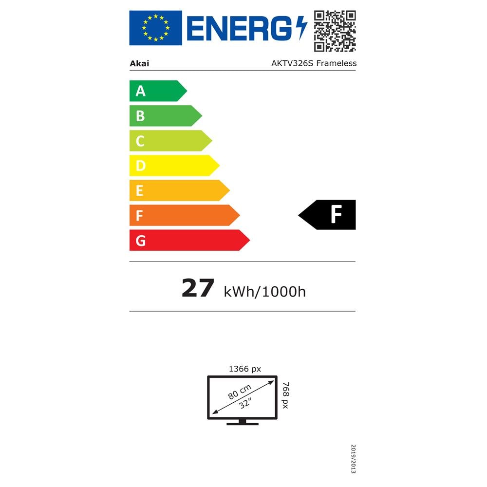 TV LED HD 32" AKTV326S Frameless VIDAA - Foto 2