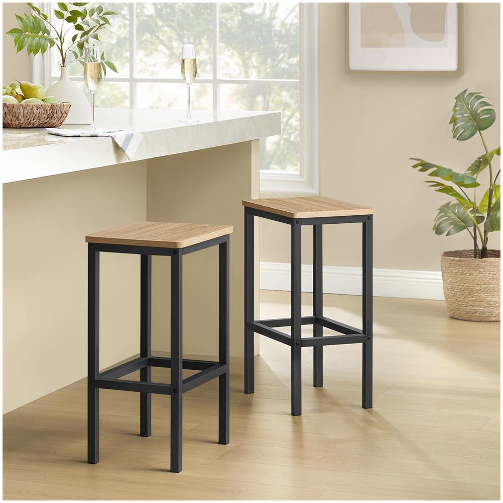 Sgabelli da bar moderni Sonoma - Stile loft - LBC065B11 x2 - Foto 2