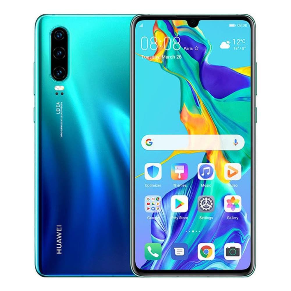 P30 128 GB 4G / LTE Dual Sim Display 6.1" Full HD+ Slot Nano SD Fotocamera 40 Mpx Android Italia Aurora Blu - Foto 8