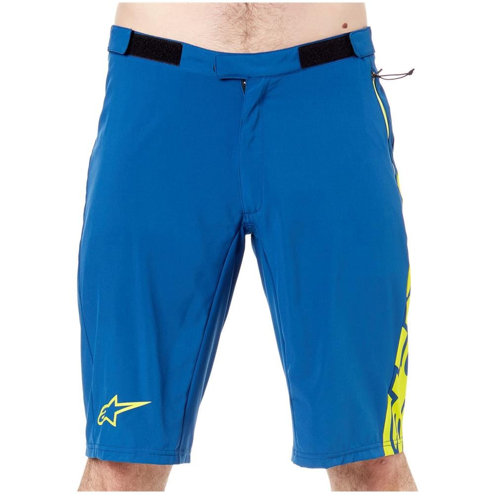 Pantaloni Corti Mtb Alpinestars 2018 Mesa Poseidon Blu Acid Giallo (28 Vita = Eu 44, Blu) - Foto 4