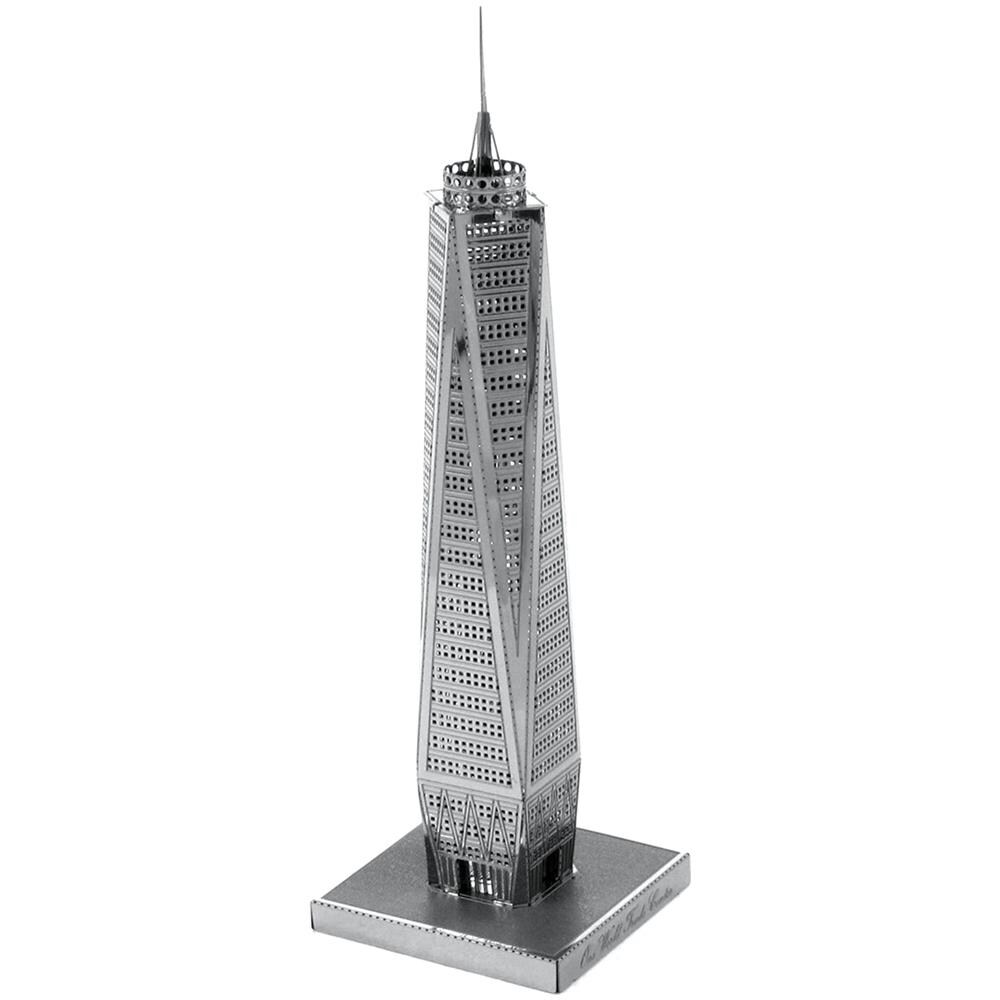 Metal Earth Fascinations One World Trade Center Puzzle Di Metallo 3d - Foto 5