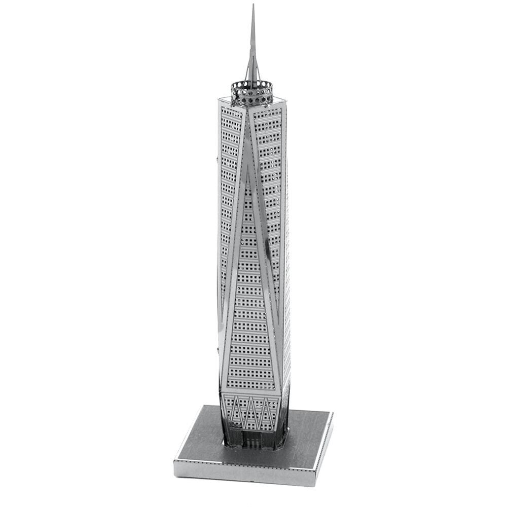 Metal Earth Fascinations One World Trade Center Puzzle Di Metallo 3d - Foto 1