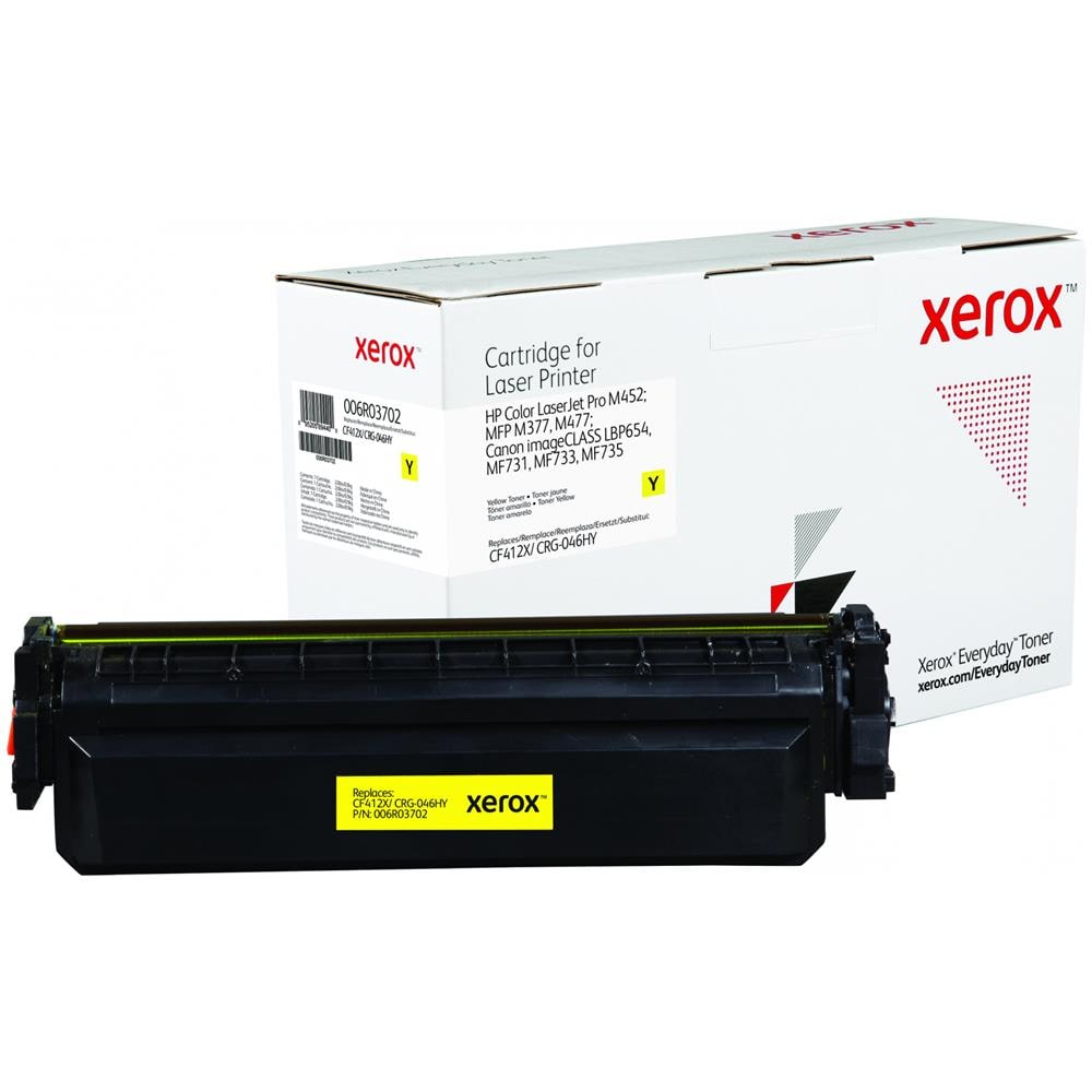 TONER COMPATIBILE - CF412x  Giallo per Color LaserJet Pro M 450 Capacità 5000 Pagine - Foto 1