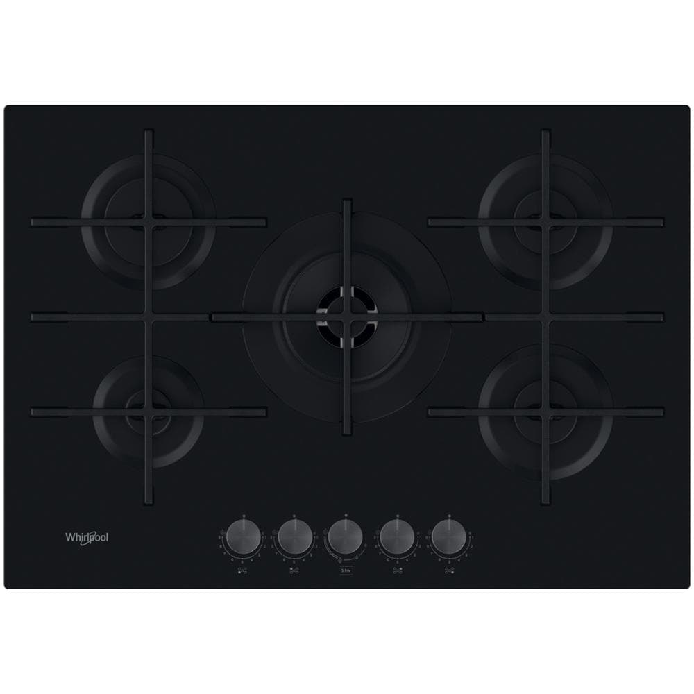 Piano Cottura GOWL 758 / NB a Gas 5 Fuochi Gas Colore Nero - Foto 1