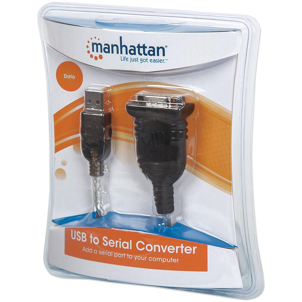 205146 cavo seriale Grigio 0,45 m USB A Serial /COM /RS232/DB9 - Foto 6