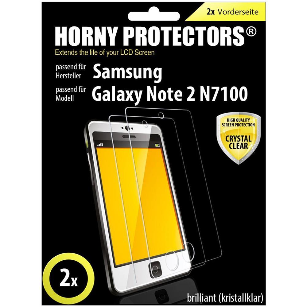 Pellicola protettiva Crystal Clear per Samsung Galaxy Note 2 N7100 - Foto 1