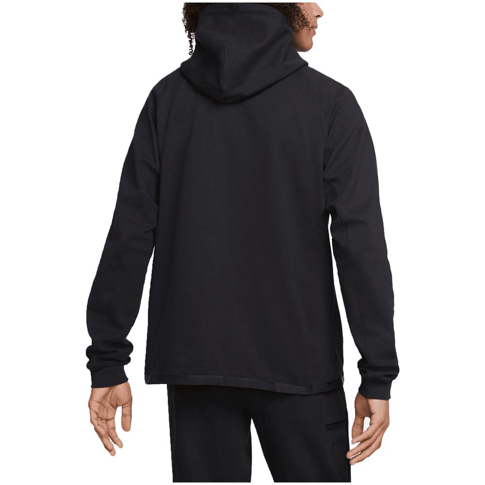 Felpa Da Uomo Con Cappuccio E Full Zip Essentials Nera Taglia Xl Cod Dj0886-010 - Foto 2