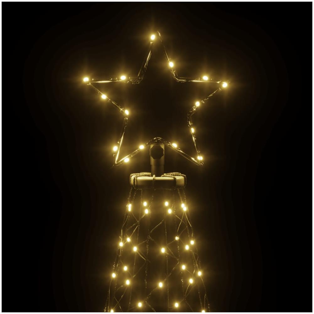 Albero di Natale con Puntale Bianco Caldo 3000 LED 800 cm - Foto 7