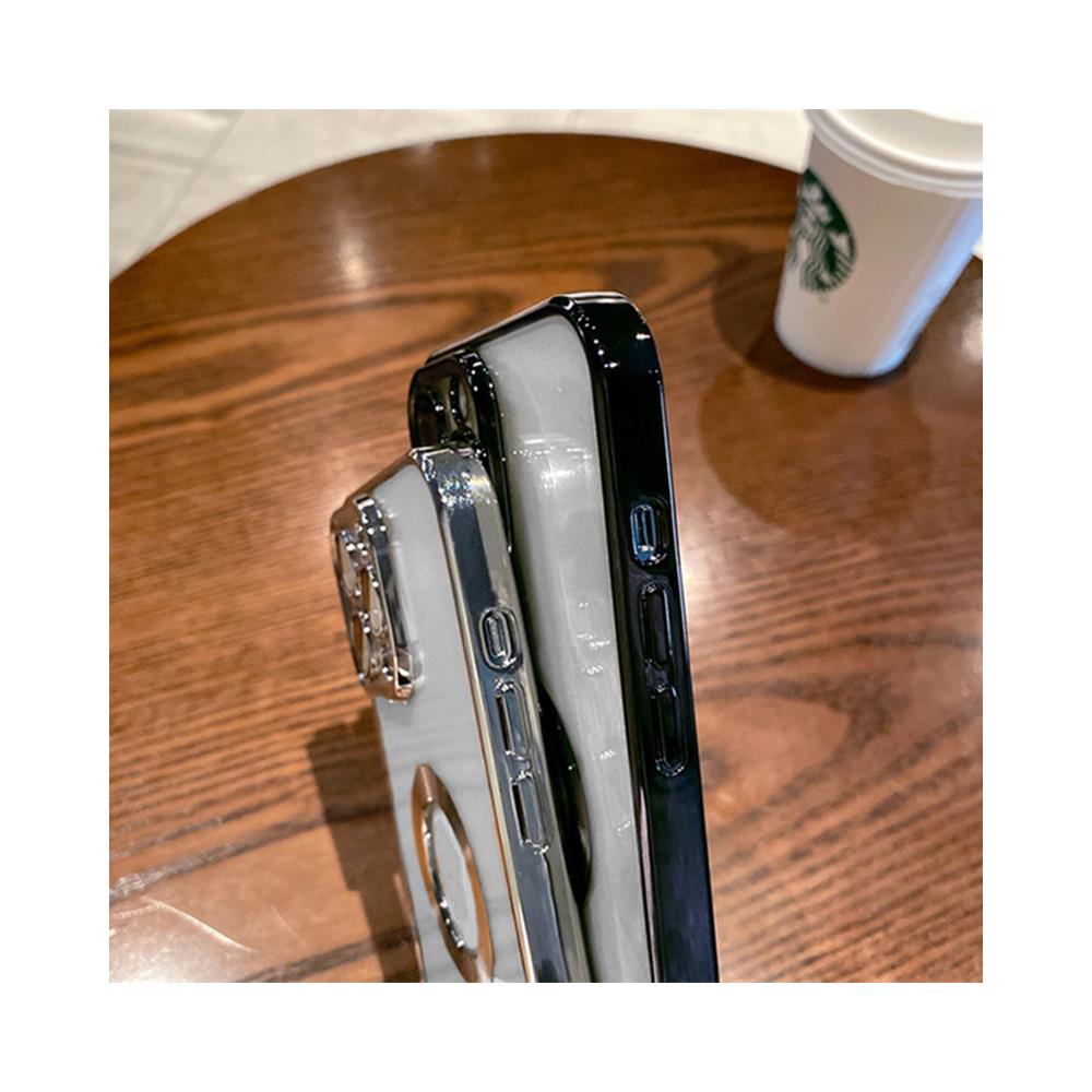 Cover Per Cellulare Con Protezione Per Fotocamera Silver Iphone 14pro - Foto 2