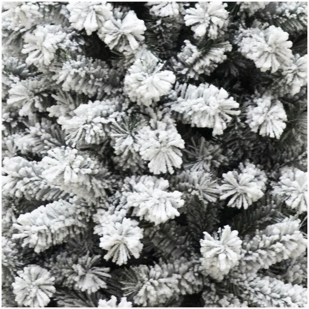 Albero Di Natale Innevato Royal 180cm 655 Rami Super Folto Effetto Neve Reale - Foto 5
