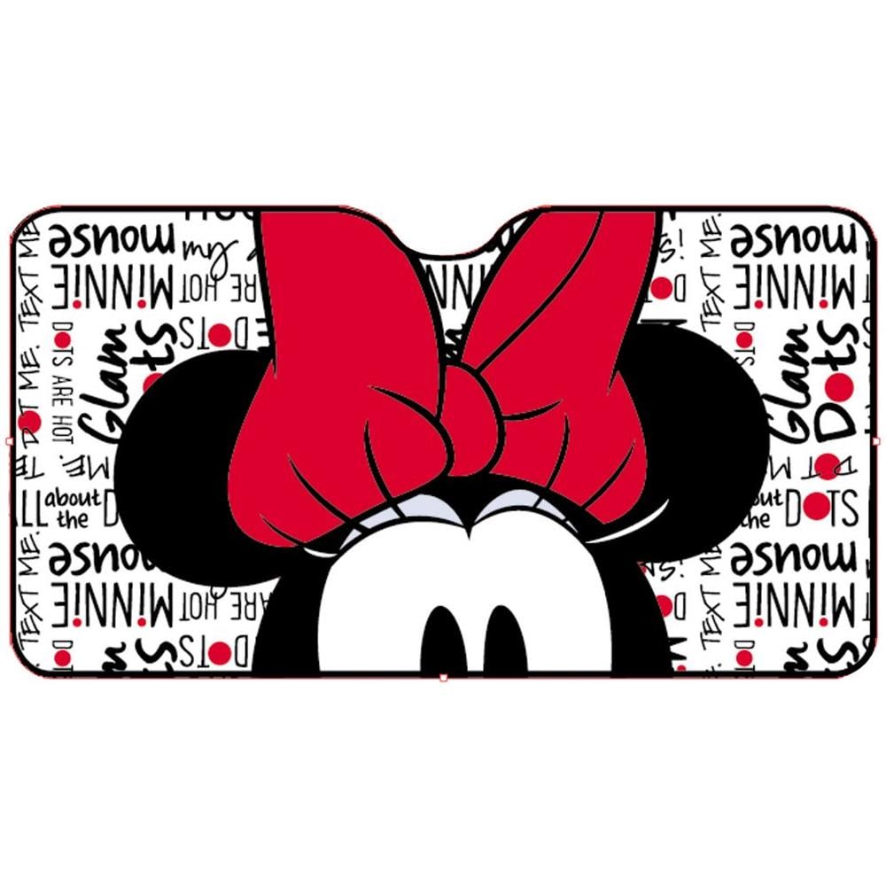 Parasole Anteriore Parabrezza Auto Minnie 130x70cm Bambine Cartoni - Foto 1