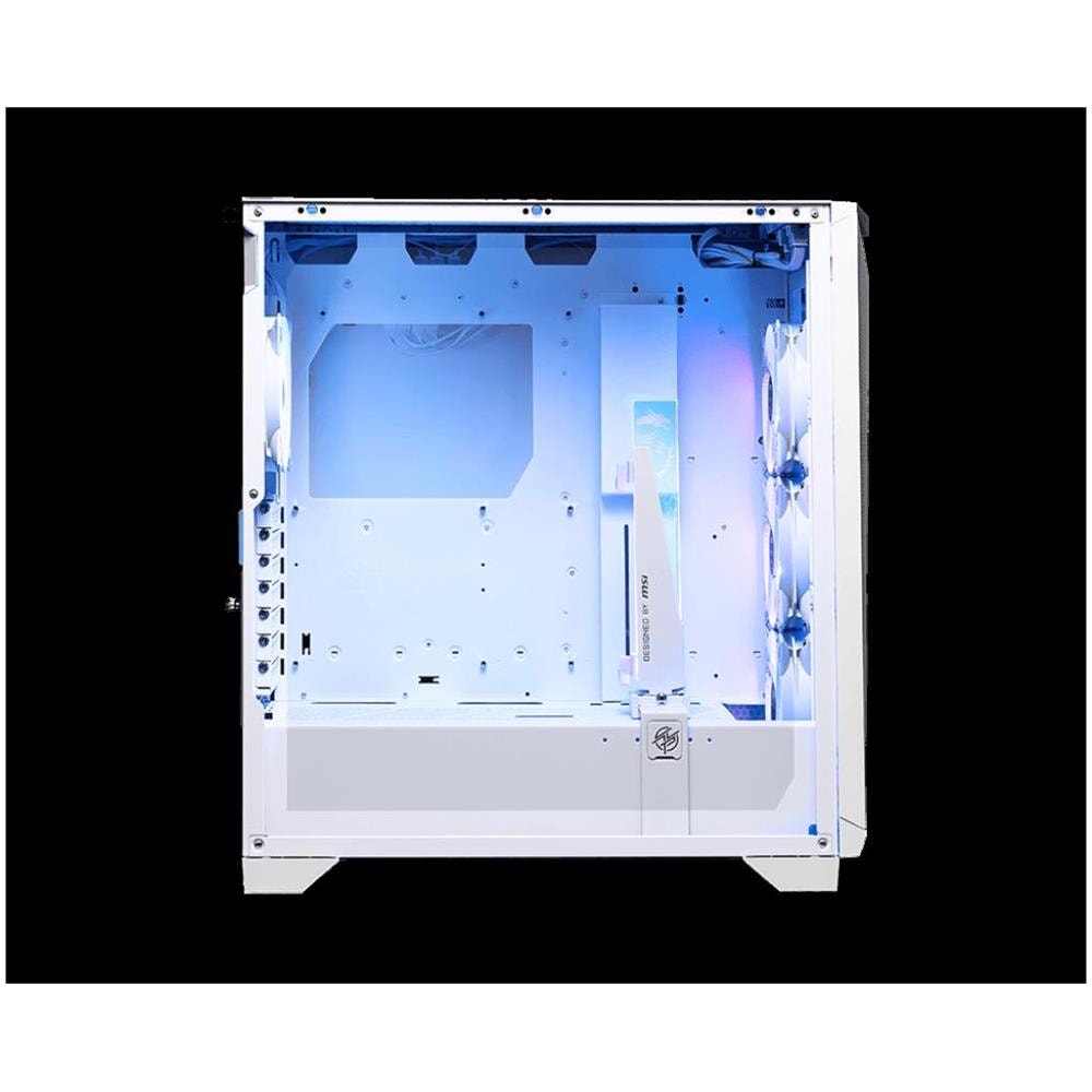 Case MPG GUNGNIR 300R AIRFLOW Midi Tower ATX EATX ITX micro ATX 3 Porte USB 3.2 Colore Bianco (Finestrato) - Foto 6