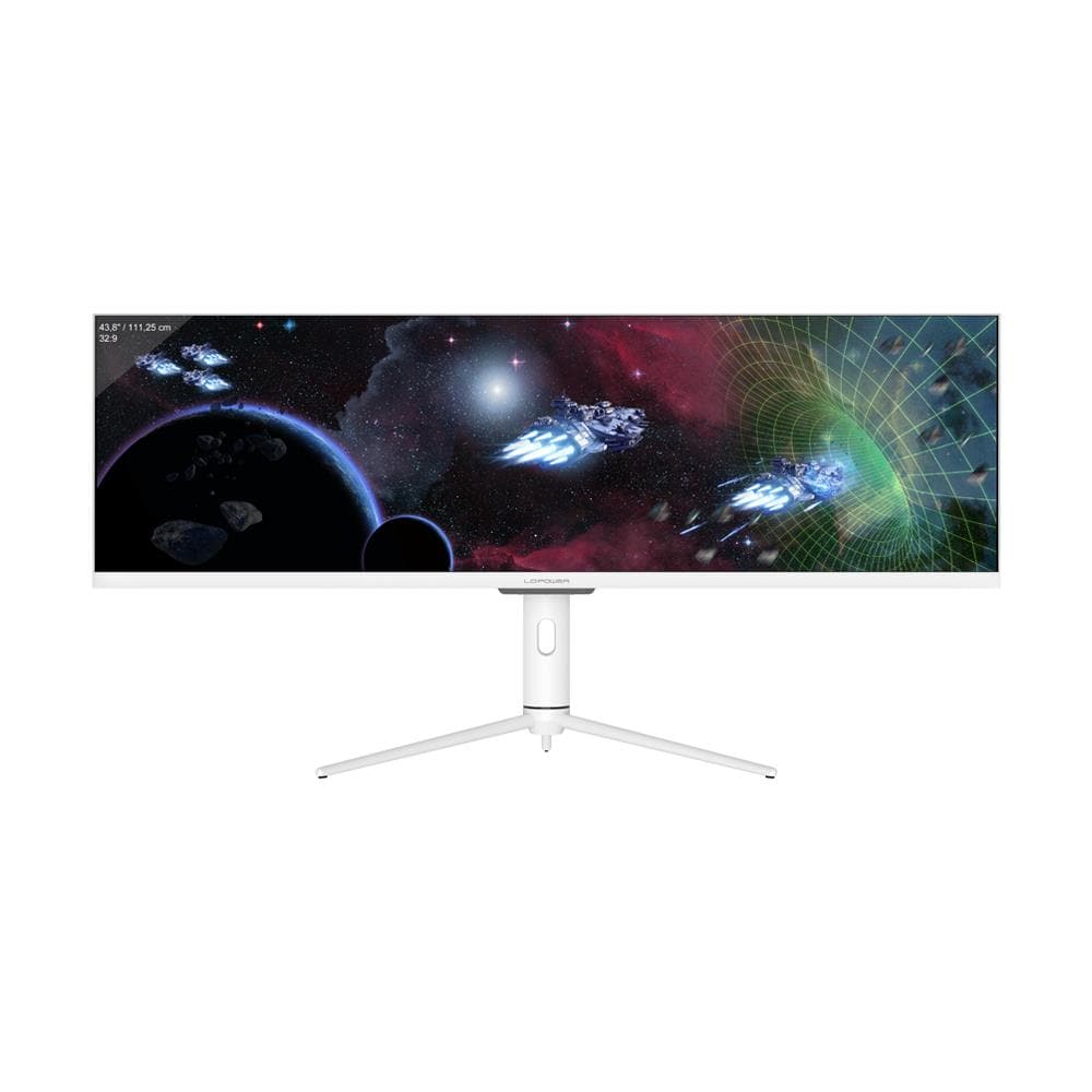 LC-M44-DFHD-120 Monitor PC 111,2 cm (43.8") 3840 x 1080 Pixel Double Full HD Bianco - Foto 1
