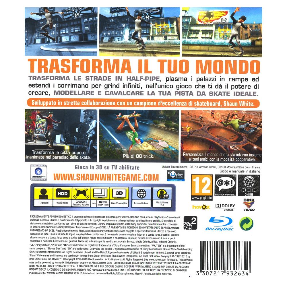 PS3 - Shaun White Skateboarding - Foto 2