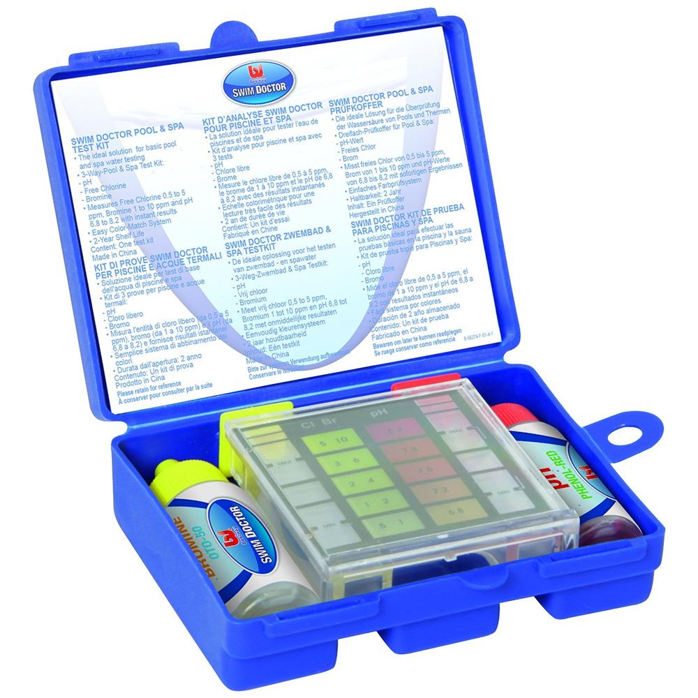 Swim Doctor Test 3 Funzioni, Ph / Cloro / Bromo, Piscine E Spa - Foto 1