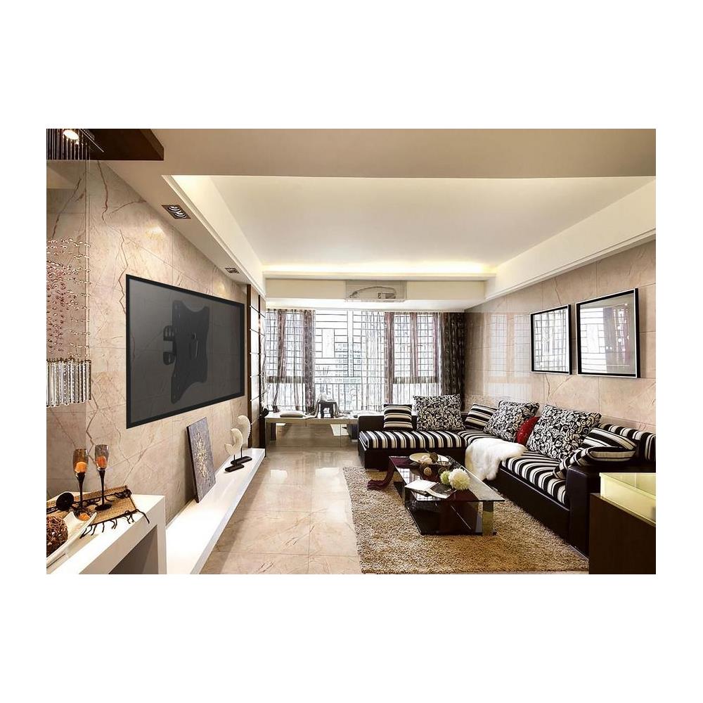 Staffa di Montaggio a Parete per TV da 23" a 42" Orientabile Colore Nero - Foto 4