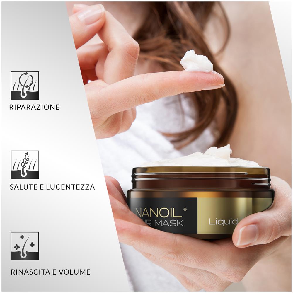 Liquid Silk Hair Mask - Maschera Per Capelli, 300 Ml, Rigenerazione, Levigatezza, Salute E Lucentezza, Ricostruzione E Resilienza - Foto 4