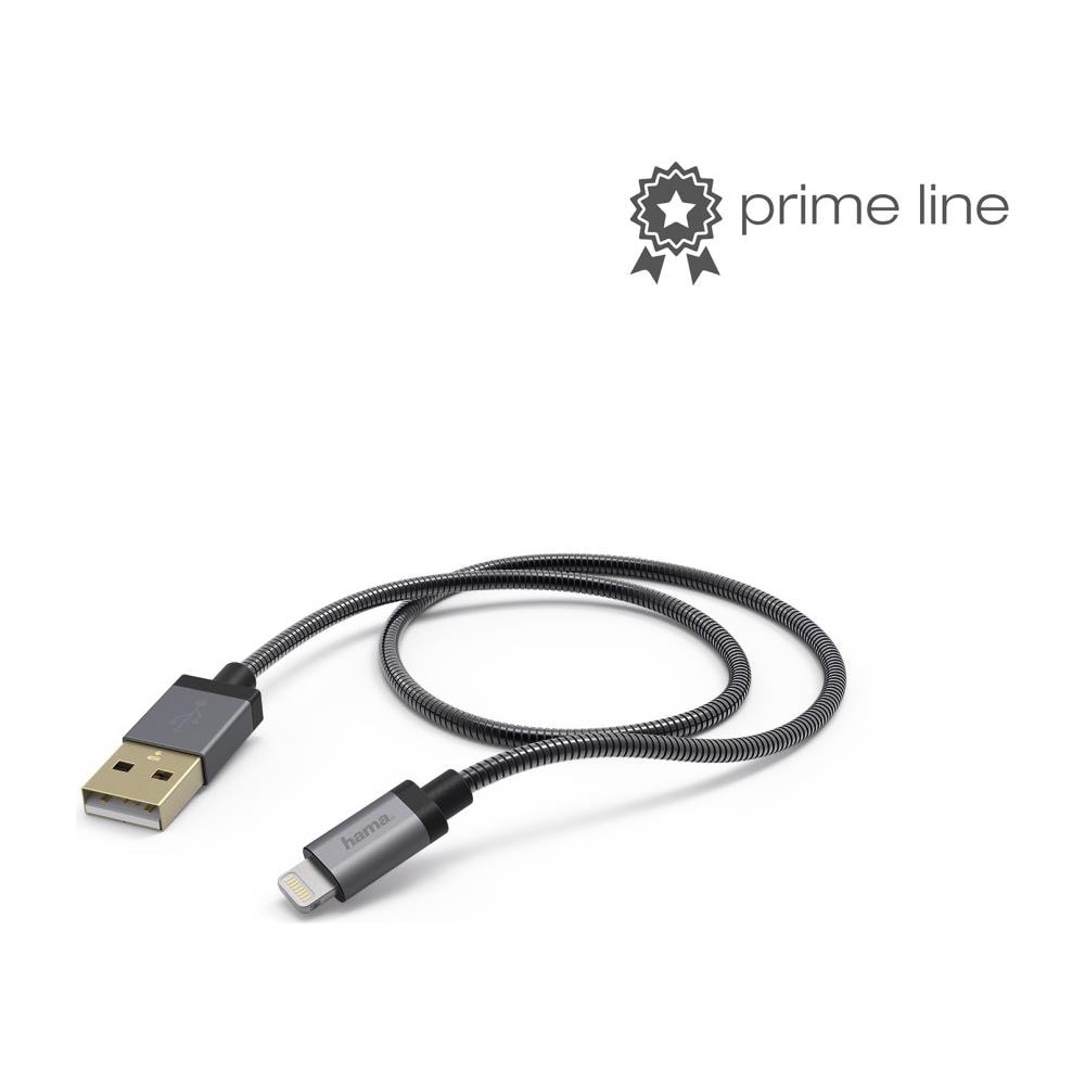 1.5m, USB2.0-A / Lightning 1.5m USB A Lightning Antracite cavo USB - Foto 2