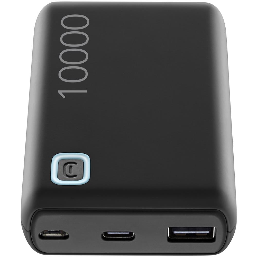 Power Bank Essence 10000 Caricabatterie Portatile da 10000mAh con 2 Porte USB - Nero - Foto 1
