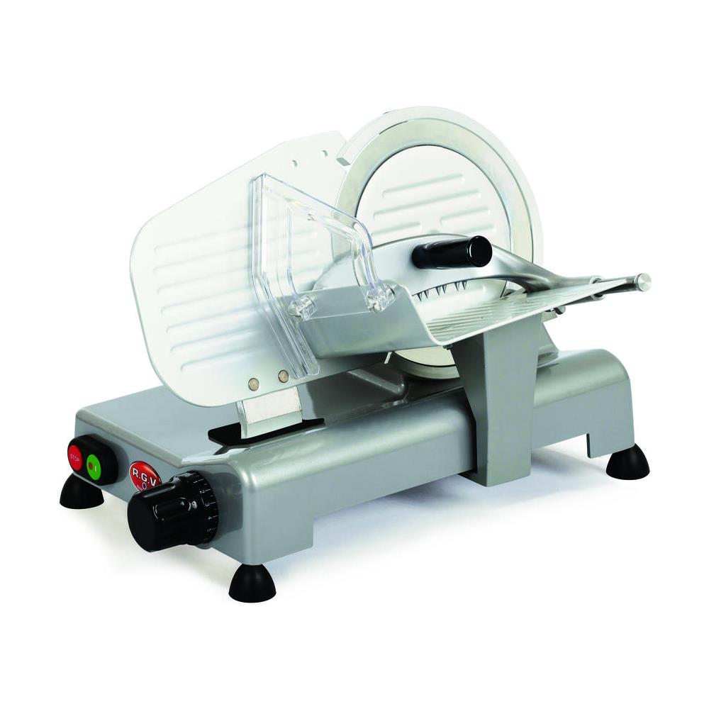 Affettatrice Elettrica AF200AM con Diametro Lama 200 mm Potenza 110 W Colore Acciaio Inossidabile - Foto 1