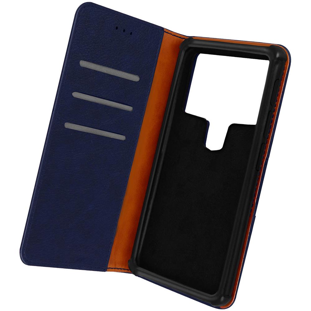 Custodia Universale Per Smartphone Da 6 A 6,7 Pollici Con Scomparti Blu Scuro - Foto 1