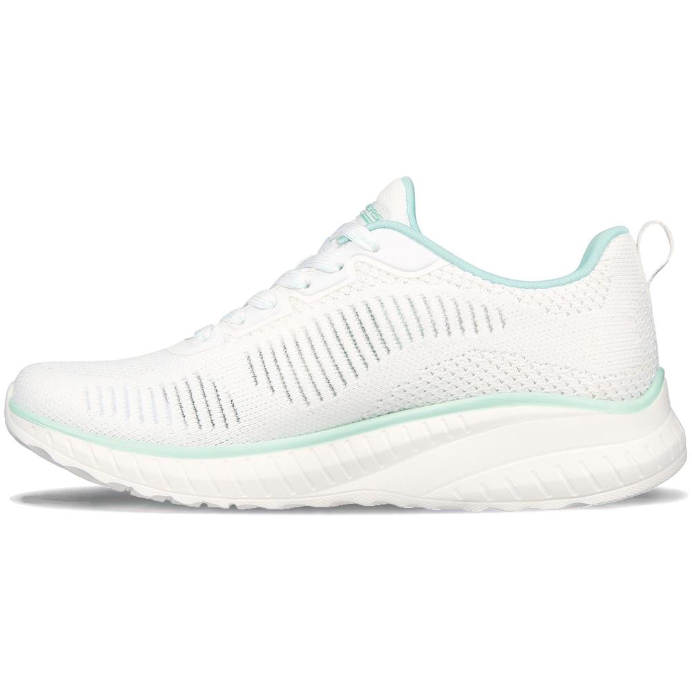 Scarpe Bobs Squad Chaos - Parallel Lines Taglia 41 Codice 117212-ofwt Bianco - Foto 2