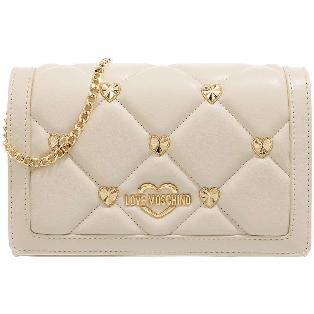 Borsa Donna Love Moschino Tracolla In Ecopelle Avorio Bs23mo44 Jc4138 Piccola - Foto 1