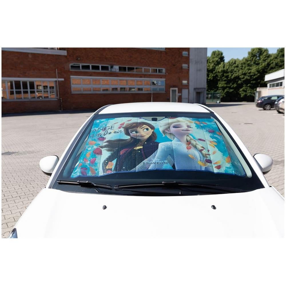 Parasole Anteriore Parabrezza Auto Frozen Ii Principesse 130x70cm Bambine - Foto 2