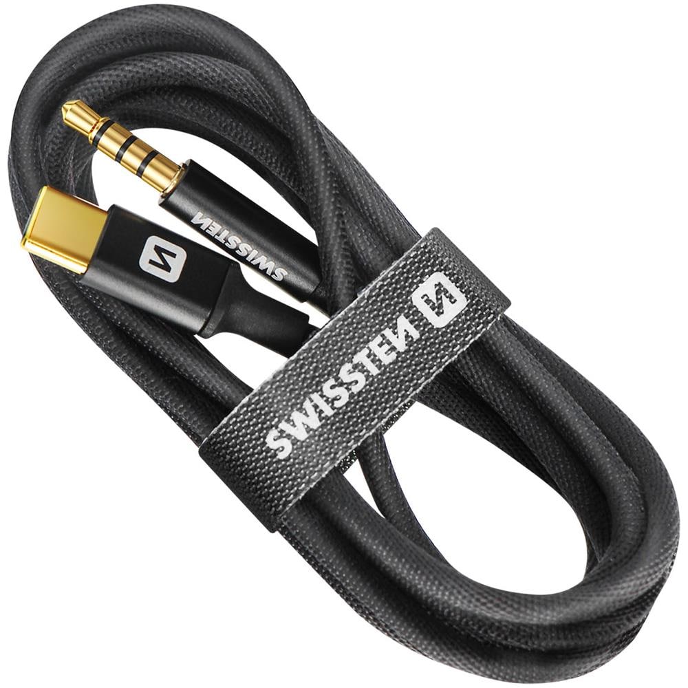 Cavo Jack 3,5 Mm Verso Usb-c, Adattatore Audio Nero 1 Metro E 50 - Foto 2