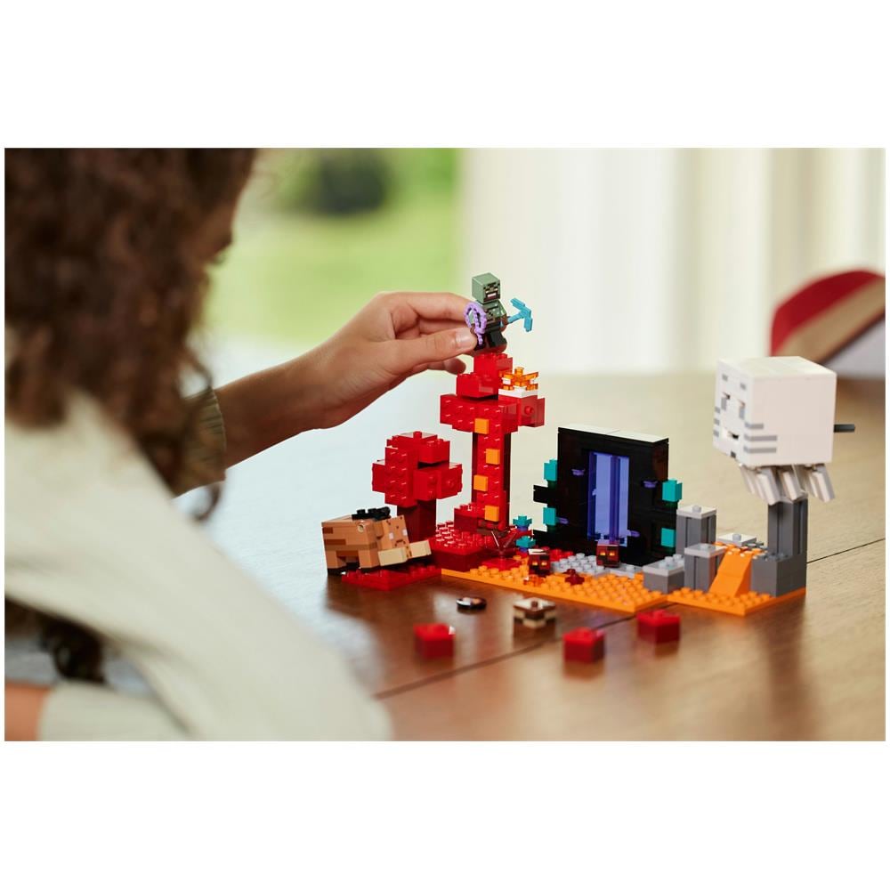 21255 Minecraft Agguato nel Portale del Nether - Foto 6