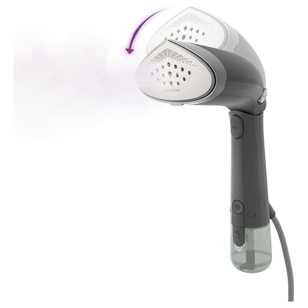 7000 series STH7040/80 stiratrice a vapore Vapore per indumenti portatile 0,2 L 1500 W Nero, Grigio - Foto 2