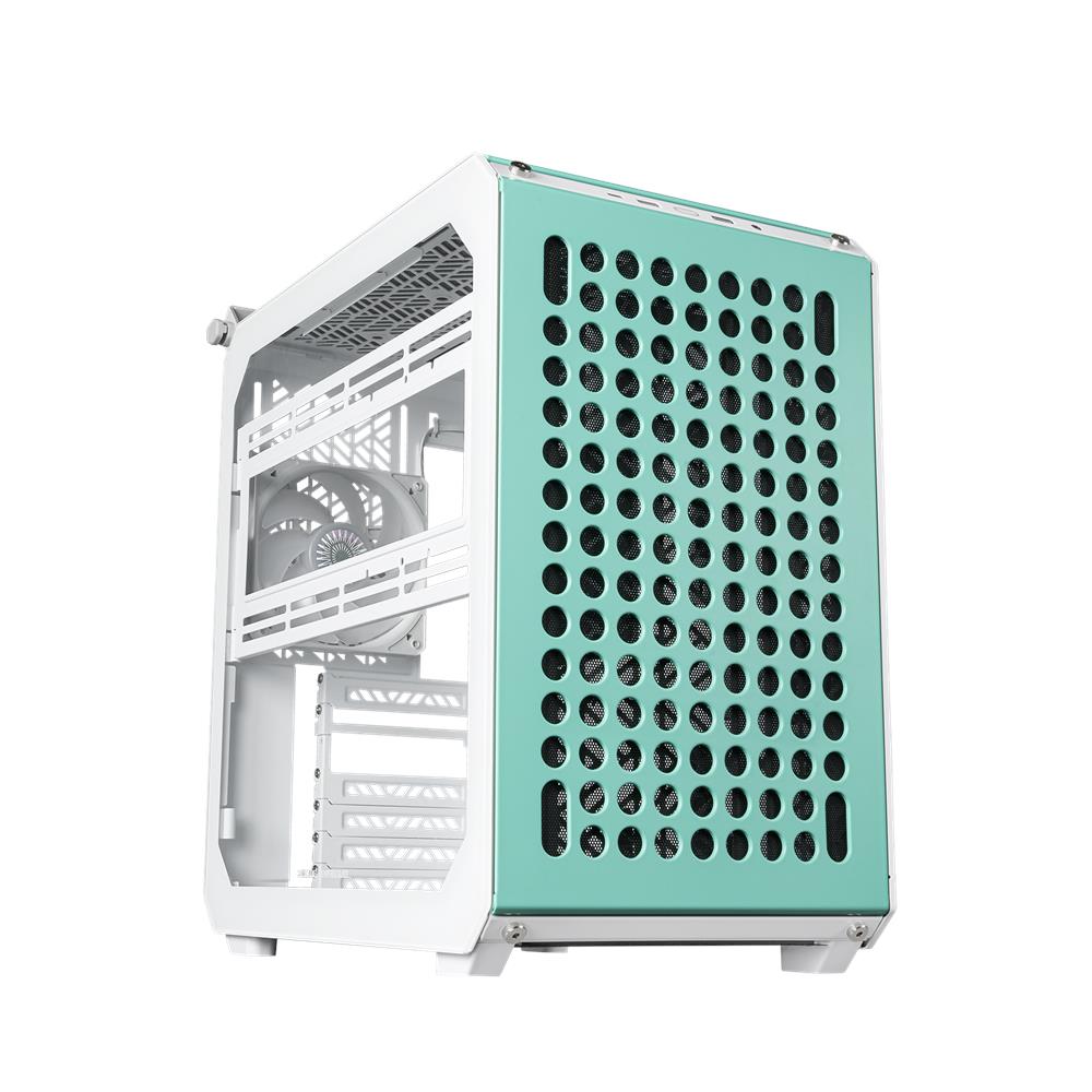 Case QUBE 500 Flatpack Macaron Edition Midi Tower ATX /EATX /ITX /micro ATX 3 Porte USB 3.2 Colore Crema (Finestrato) - Foto 1
